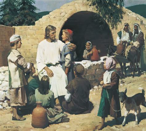 picture of christ lds|lds gospel art pictures.